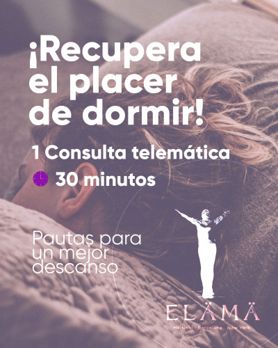 ¡Recupera el placer de dormir! - Consulta 30min
